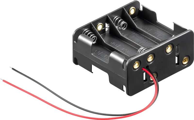 8x AA (Mignon) Batteriehalter