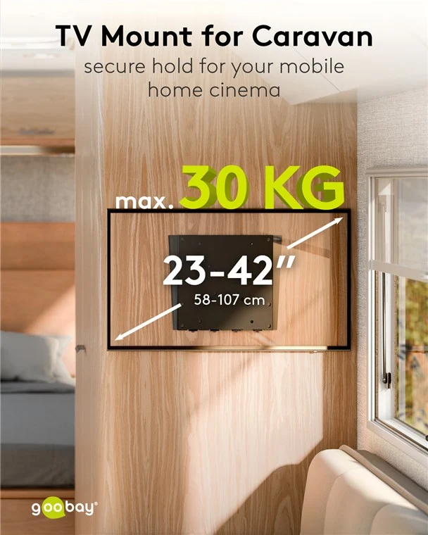 TV-Wandhalterung Caravan FIXED (M)