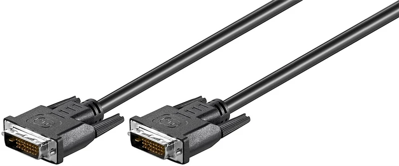 DVI-D Full HD Kabel Dual Link, Nickel