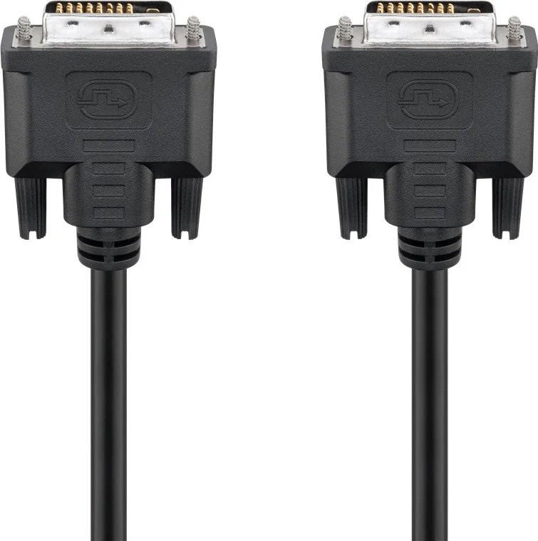 DVI-D Full HD-Kabel Dual Link, Nickel