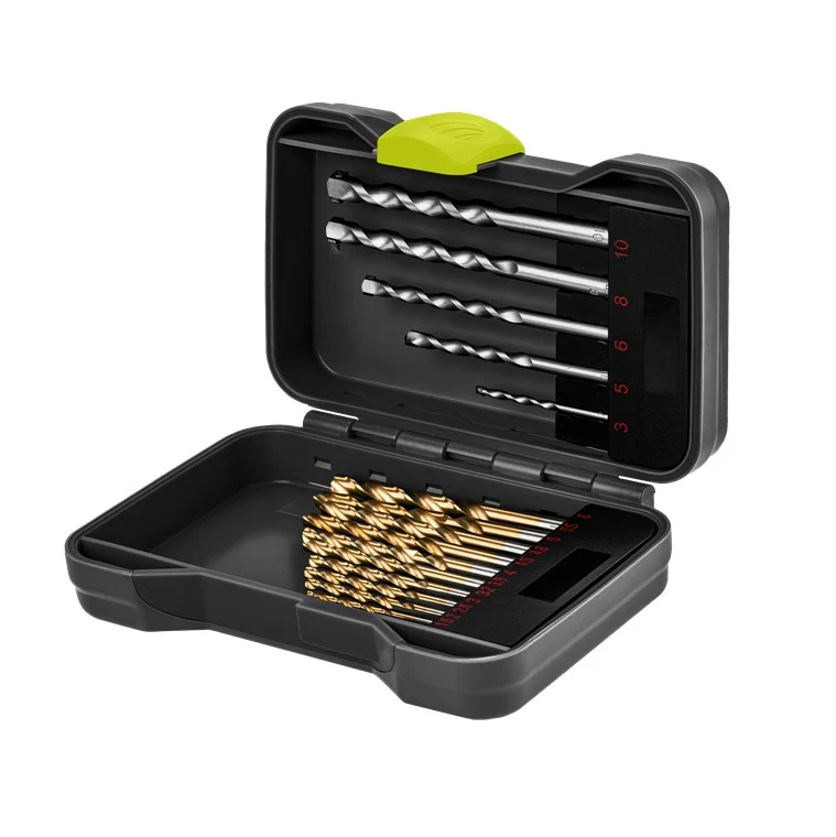 Metall- und Steinbohrer-Set, 17-tlg.