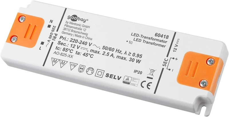 LED-Trafo 12 V (DC), 30 W
