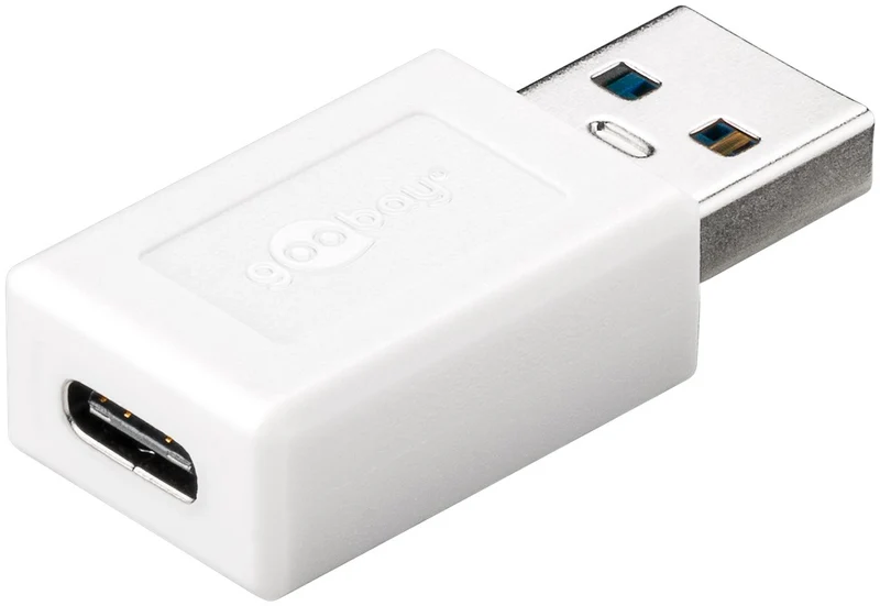 USB-Adapter USB-A auf USB-C™, weiß