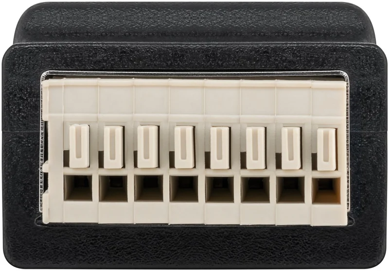 Terminal Block 8-pin > RJ45-Buchse (8P8C)