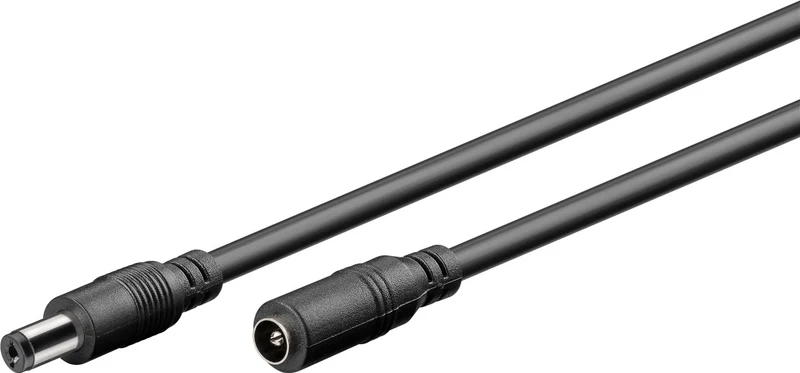 DC-Verlängerungskabel, 3 m, schwarz