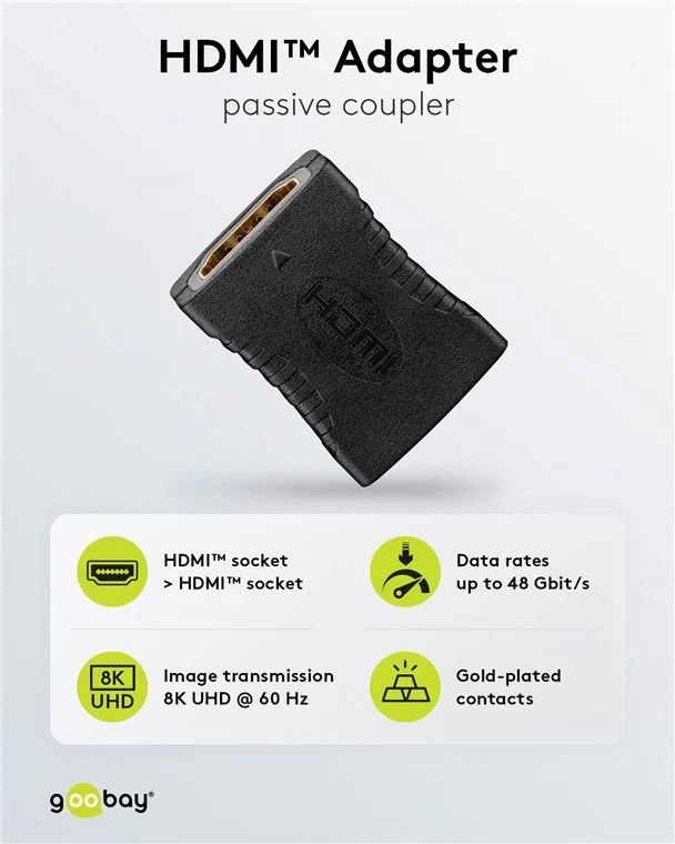 HDMI™-Adapter (Kupplung)