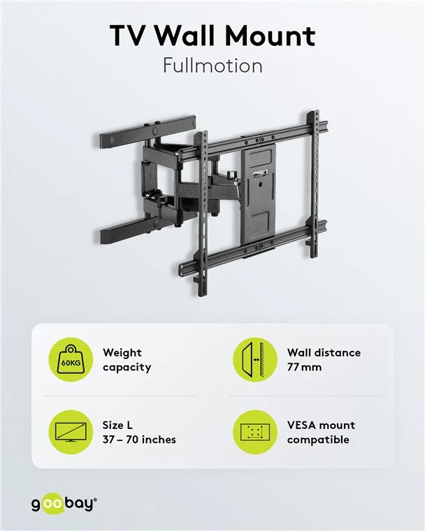 TV-Wandhalterung FULLMOTION (L)