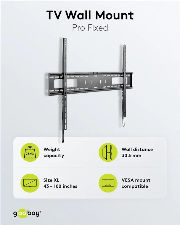 TV-Wandhalterung FIXED (XL)