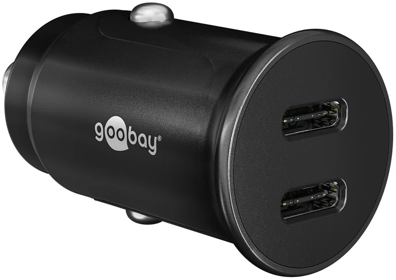Dual-USB-C™ PD (Power Delivery) Auto-Schnellladegerät (30 W)