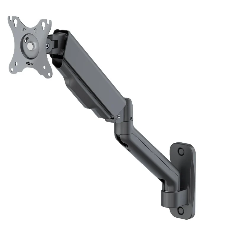 Single-Monitor-Wandhalterung mit mechanischer Feder
