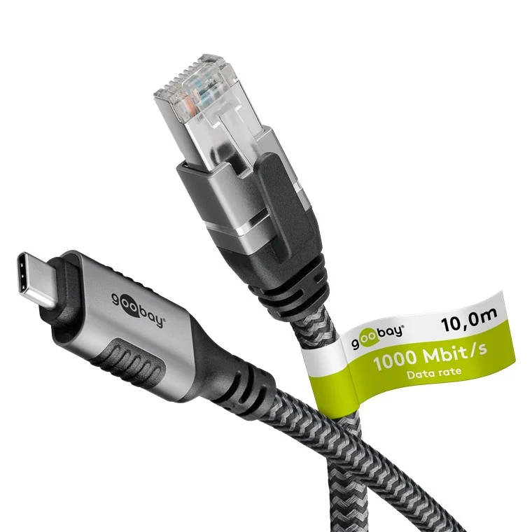 Ethernet-Kabel USB-C™ 3.1 auf RJ45, 10 m