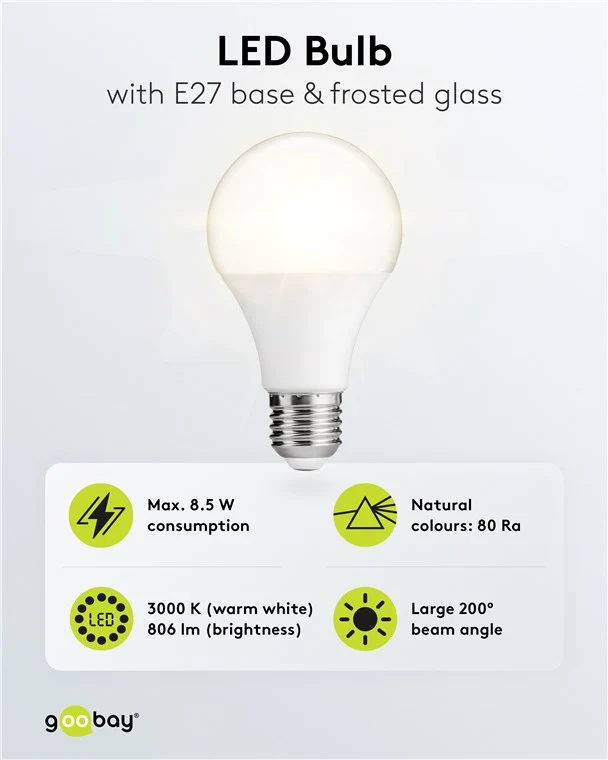 LED-Birne, 8,5 W