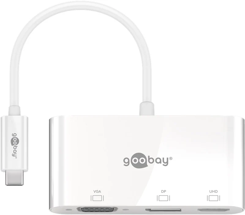 USB-C™ Multiport-Adapter auf VGA, DisplayPort™, HDMI™