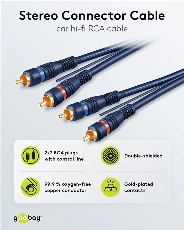 Car Hi-Fi Stereo-Verbindungskabel