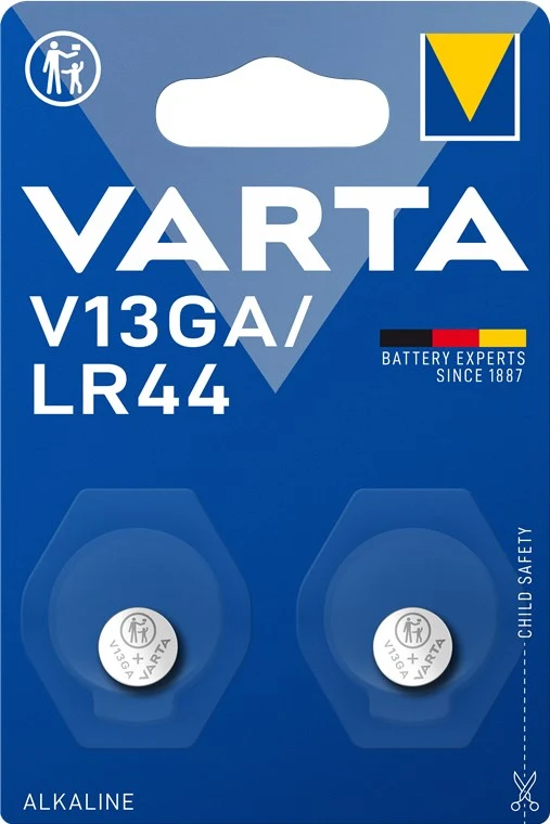 LR44 (V13GA) Batterie, 2 Stk. im Blister