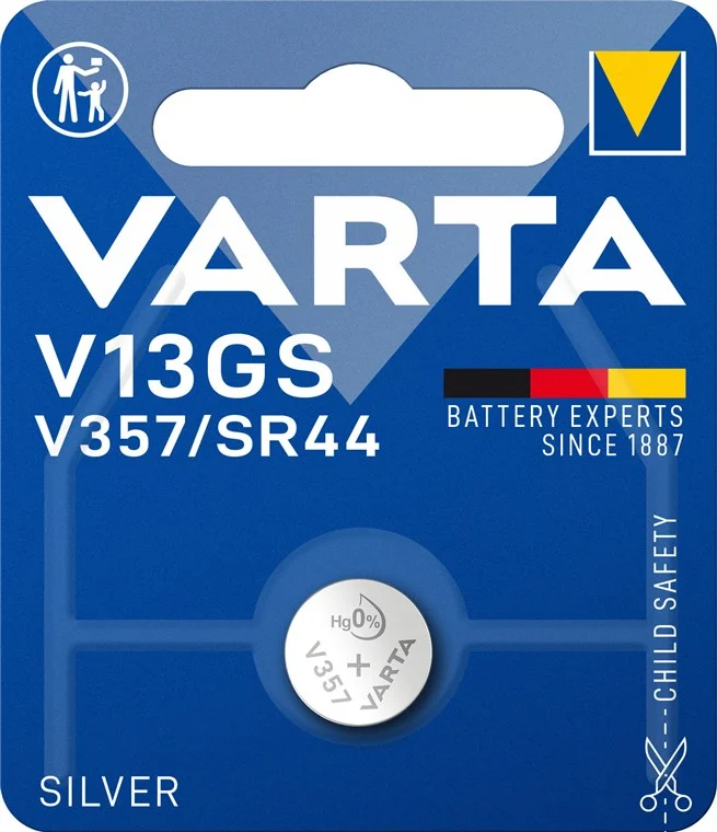 SR44 (V13GS/357) Batterie, 1 Stk. im Blister