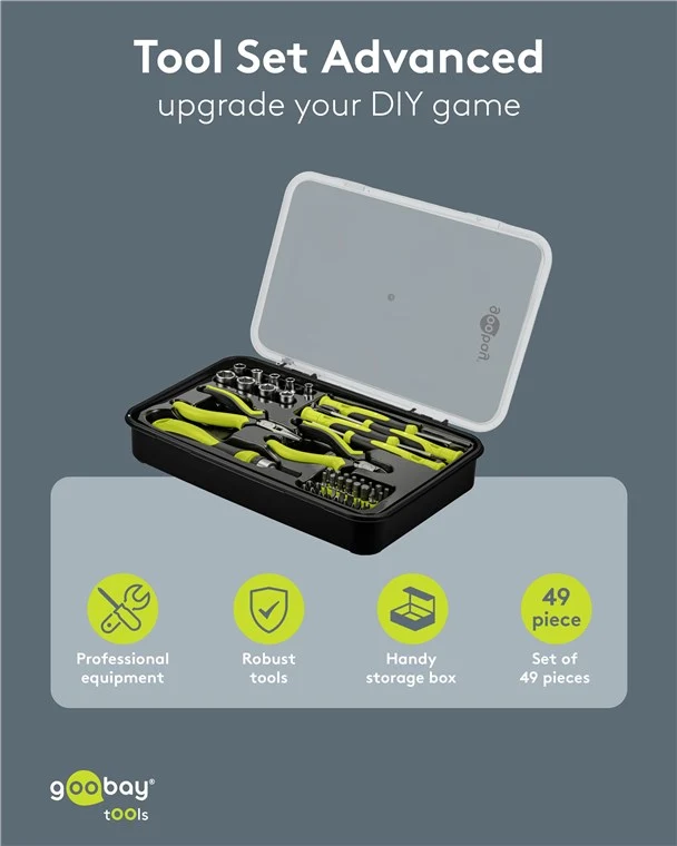 Werkzeug-Set Advanced, 49-tlg.