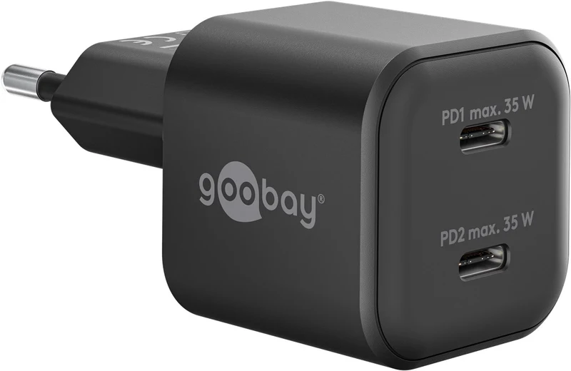 Twin Power Set 2x USB-C™-Ladegeräte (35 W), 2x USB-C™-Kabel