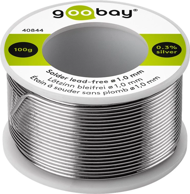 Lötzinn bleifrei, ø 1,0 mm, 100 g