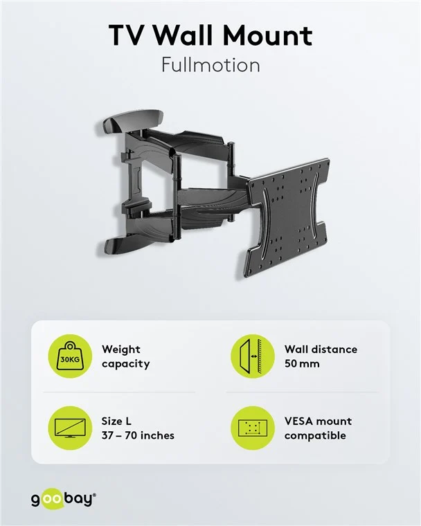 TV-Wandhalterung OLED FULLMOTION (L)