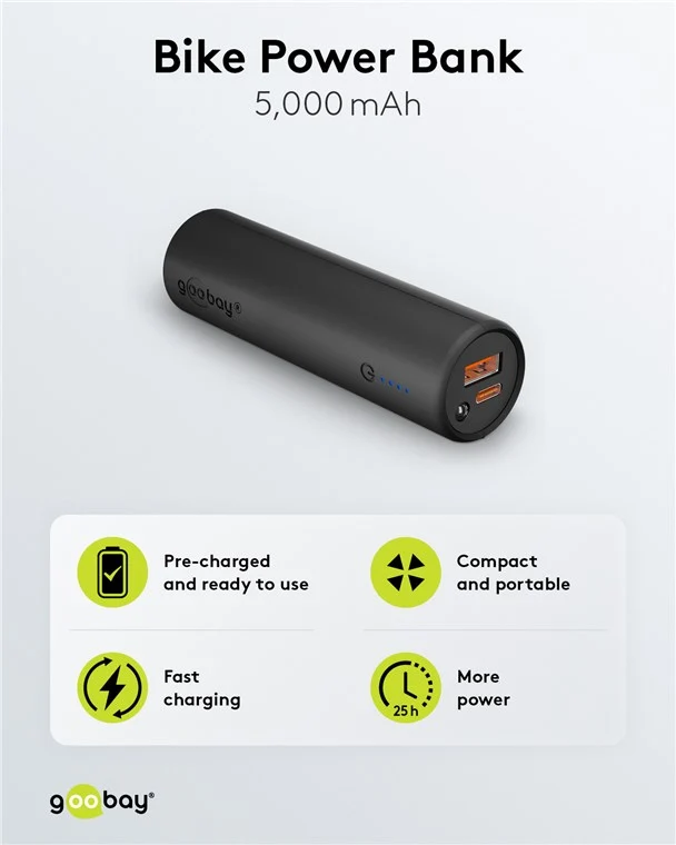 Outdoor Bike-Powerbank 5.000 mAh