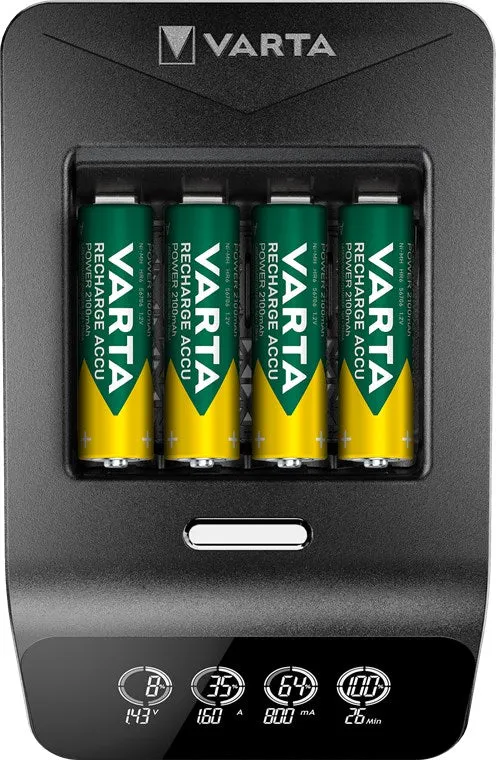 LCD Ultra Fast Charger+ (Typ 57685) inkl. 4x AA 2100 mAh