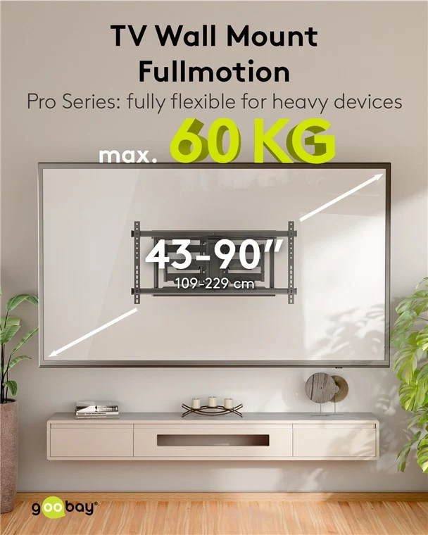 TV-Wandhalterung Pro FULLMOTION (XL)