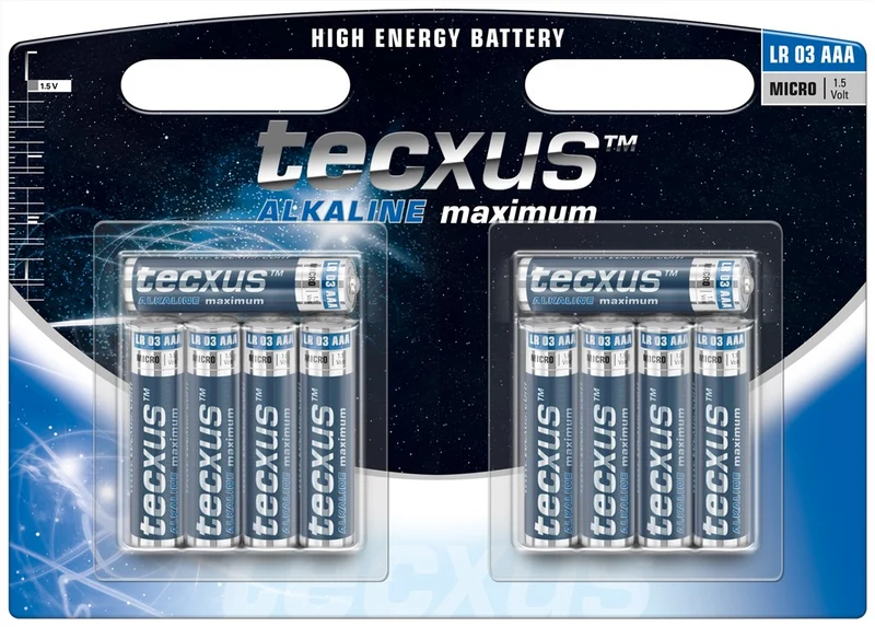 LR03/AAA (Micro) Batterie, 10 Stk. Blister