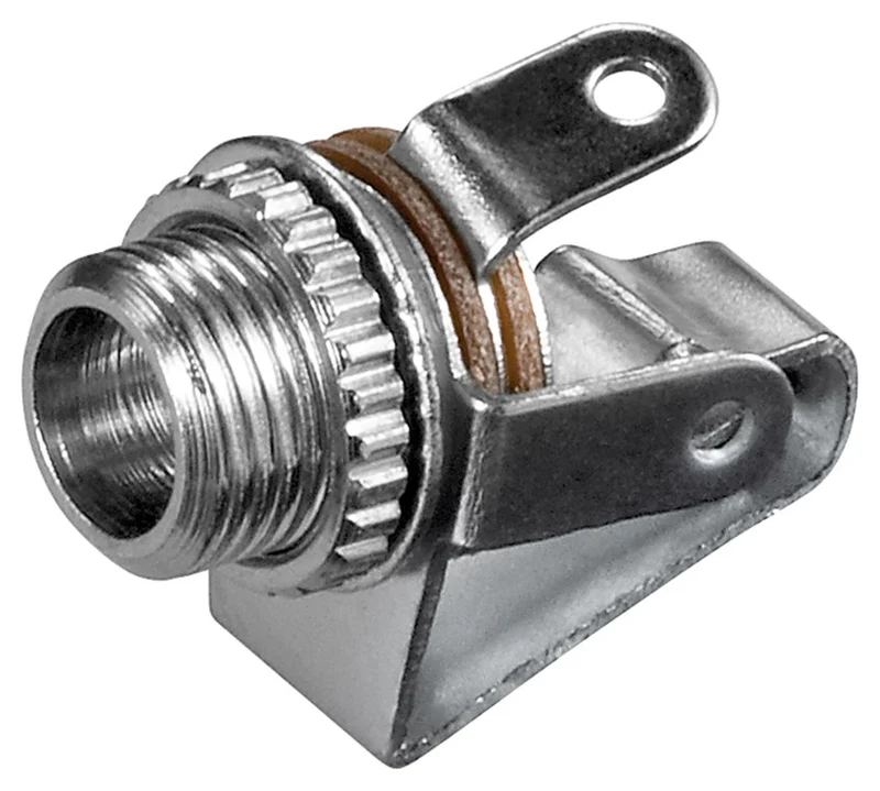 Klinkeneinbaubuchse mit Schaltkontakt - 3,5 mm - mono