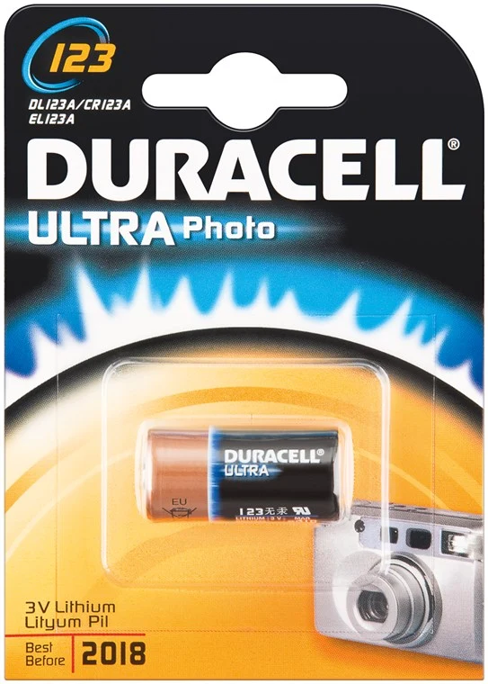 CR123A (DL123) Batterie, 1 Stk. Blister