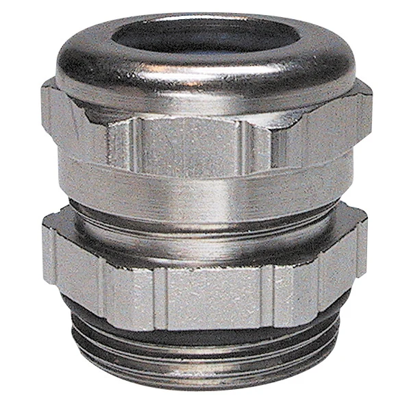 Kabeldurchführung Aus Messing, Vernickelt R3/8 6.5-9.5mm - 1038D9,5 [2 Stück]