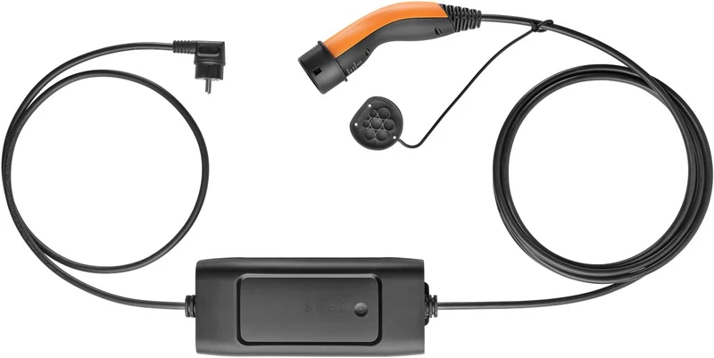 Mobile Ladestation Basic, Typ 2, Schutzkontakt, bis zu 2,3 kW, 6 m