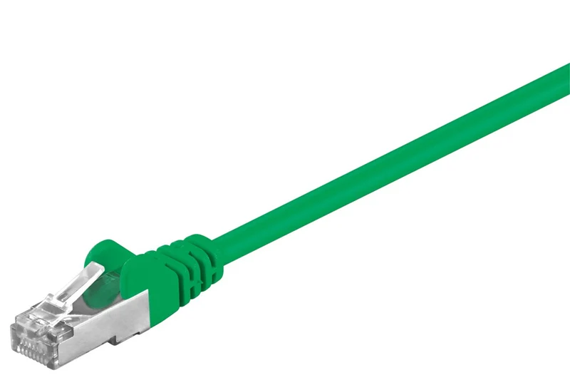 CAT 5e Patchkabel, SF/UTP, grün