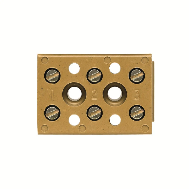 Weidmuller BK3 CRN 3-polige Anschlussleiste 4mm² - 0624920000 [2 Stück]