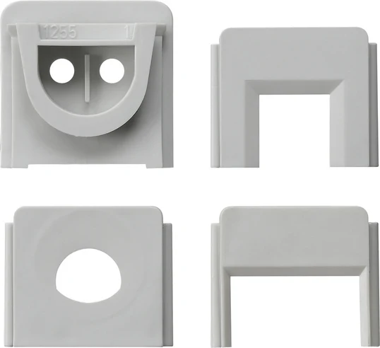 Gira Doppel Kabel Eingang Adapter Set Wasserdicht Aufputzmontage - 000730 [2 Stück]