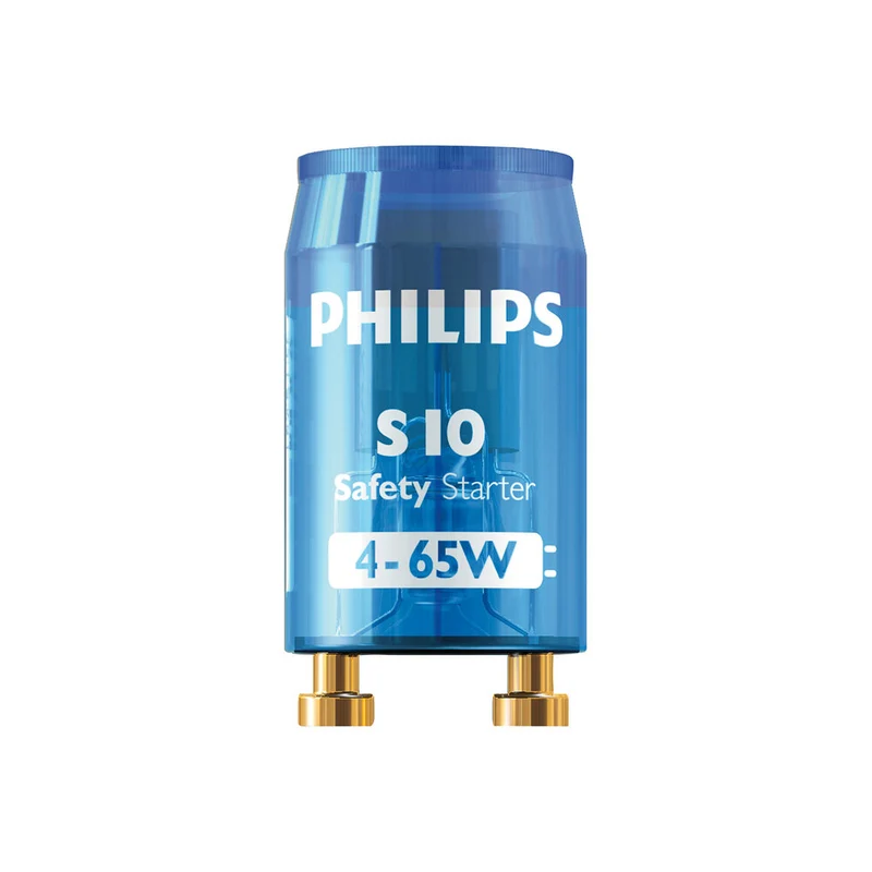 Philips S10 Ecoclick Leuchtstofflampe Starter 4-65W - 8711500697691 [2 Stück]