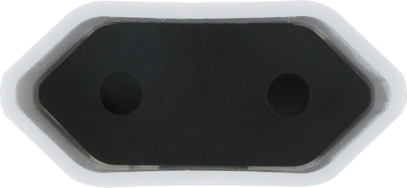 Euro Stromstecker Connector 2.5A Weiß - 187001007 [10 Stück]