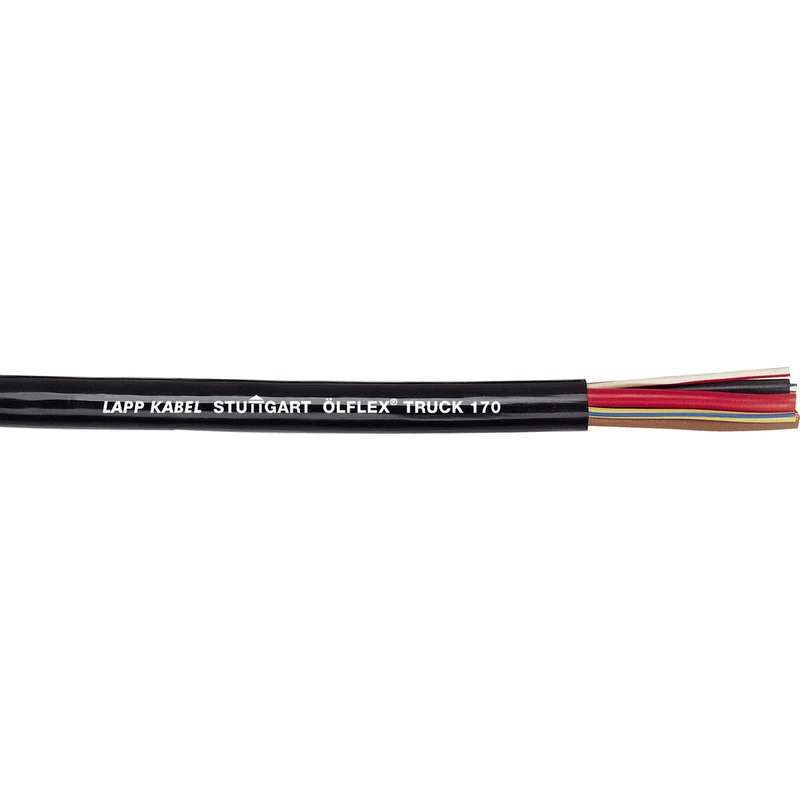 Olflex Truck 170 PVC Steuerkabel 2x1 WH/BK - 7027060 [20 Meter]