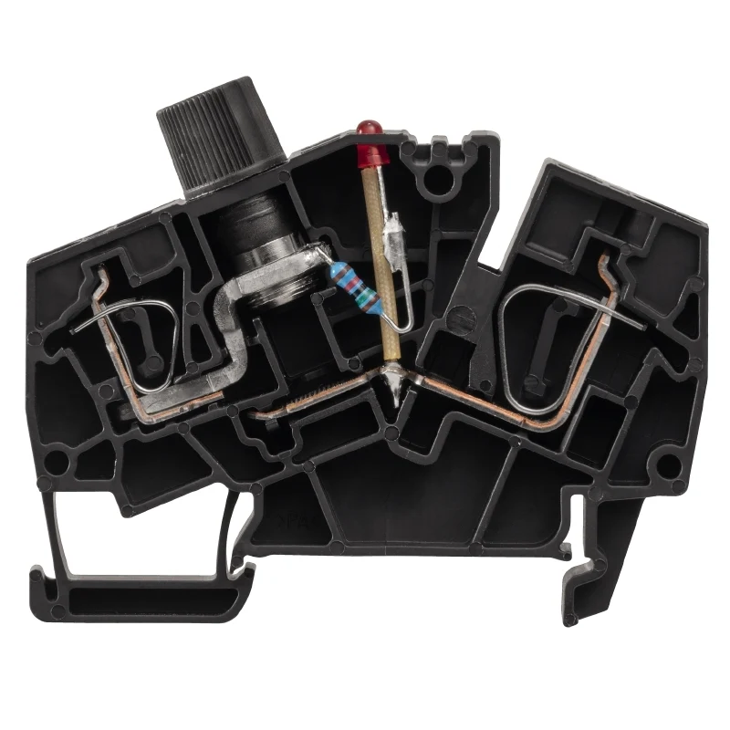 Weidmuller ZSI 6-2 Sicherungsklemme Mit LED 6mm² - 1867500000 [20 Stück]
