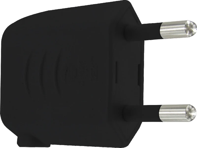 Euro Stromstecker 2.5A Schwarz - 177050004 [10 Stück]