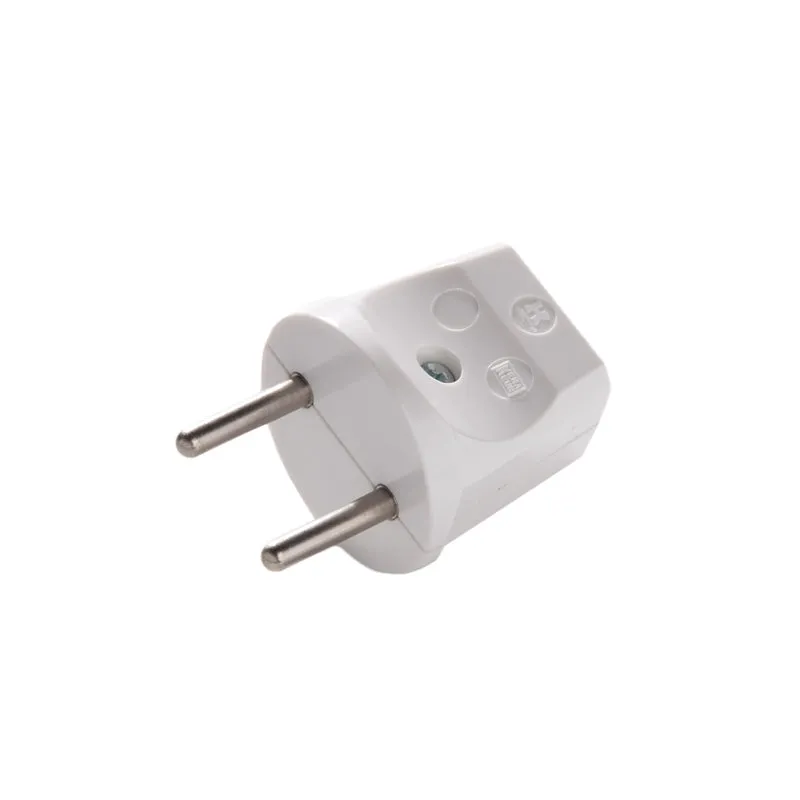 MK 6A Ungeschützter Stecker Typ C Weiß Duroplast - 612/KWS [10 Stück]
