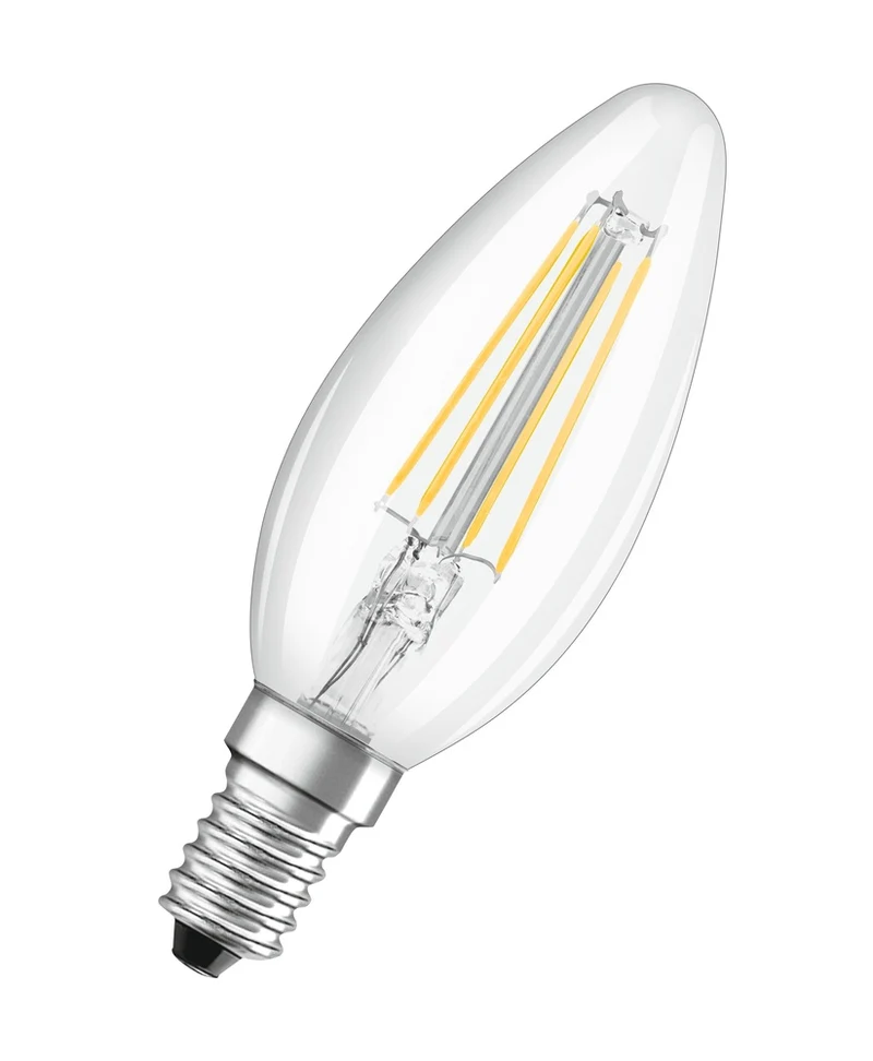 Osram Led E14 4W 4000K Klassische Kerzenlampe - 4058075437142 [2 Stück]