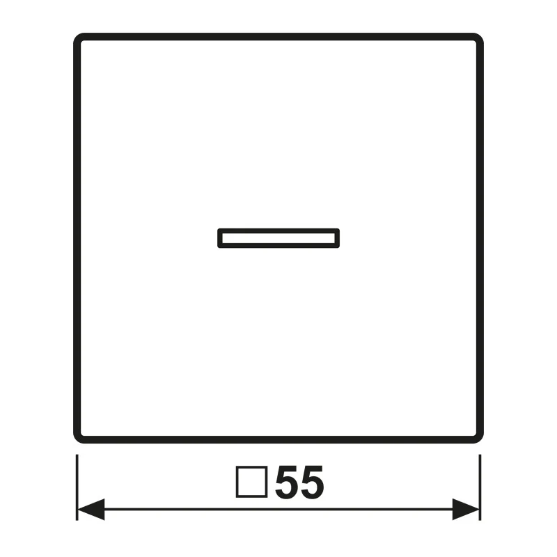 Jung Knx Einfacher Wippschalter Mit Led Alpine Weiß - As101Ko5Ww [2 Stück]