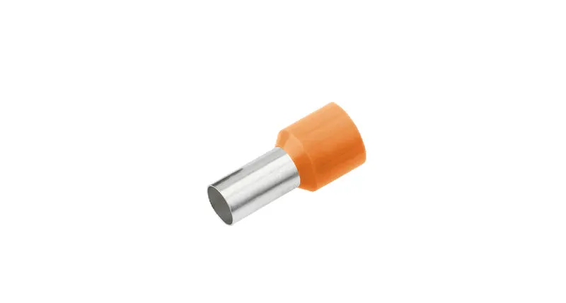 Isolierte Draht-Endhülsen DIN 46228 4.0mm Orange - 180952 [200 Stück]