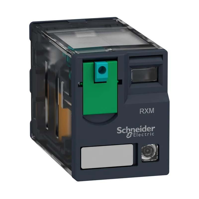 Miniaturrelais 4CO 12VDC 6A Mit LED-Anzeige - RXM4AB2JD [10 Stück]