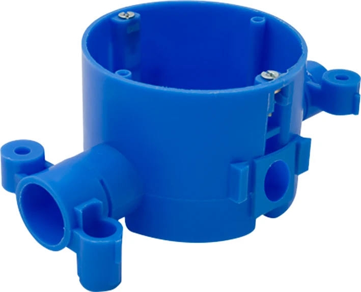 ABB HW195 Anschlussdose Für 25mm Gipskarton 16-19mm Doppelte Eingänge - 1SPA007126F0320 [2 Stück]
