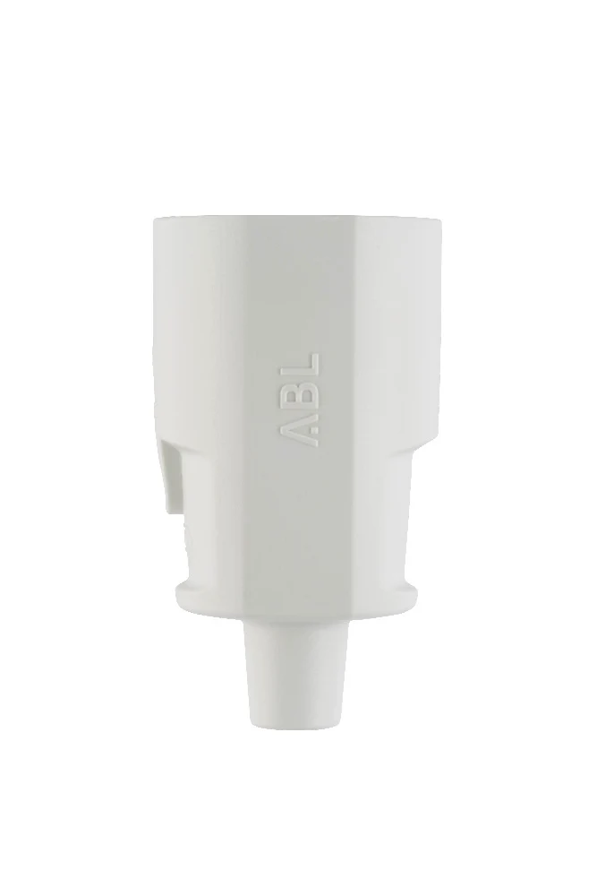 Kompakter Schuko IP20 Stecker Mit Kabelschutz - 100000059 [2 Stück]