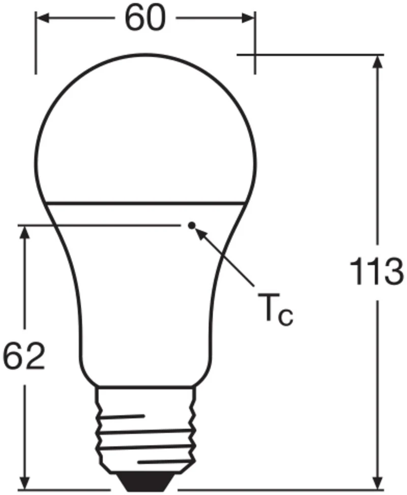 LEDVANCE Classic A19 LED 10W 840 Matt E27 Glühbirne - 4099854048869 [2 Stück]