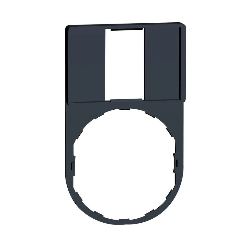 Schneider Electric Harmony Legendenhalter 30x50mm Schwarz - ZBZ33 [10 Stück]