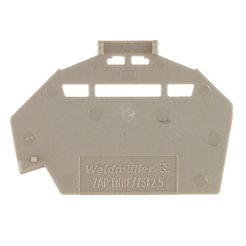 Weidmuller Anschlussblock Endplatte 46.7mm Dunkelbeige - 1610840000 [10 Stück]